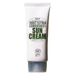 Сонцезахисний крем для обличчя Derma Factory Houttuynia Cordata 65 Sun Cream 50ml