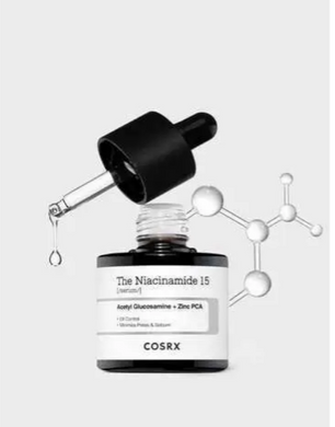 Сироватка для обличчя з ніацинамідом COSRX The Niacinamide 15 Serum 20ml