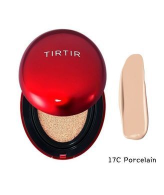 Устойчивый тональный кушон миниатюра TIRTIR Mask Fit Red Cushion Mini 17C