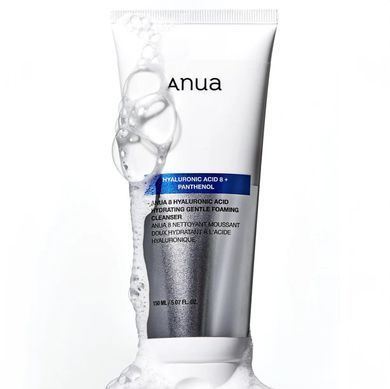 Мягкая пенка для умывания Anua 8 Hyaluronic Acid Hydrating Gentle Foaming Cleanser 150ml