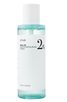 Ніжний відлущувальний тонік ANUA BHA 2% Gentle Exfoliating Toner 150ml