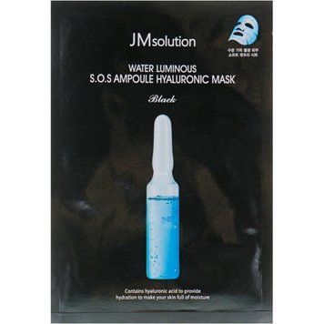 Маска С Гиалуроновой Кислотой JM Solution Water Luminous SOS Ampoule Hyaluronic Black