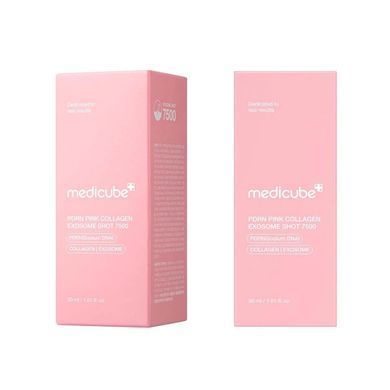 Відновлювальна сироватка з екзосомами Medicube Pdrn Pink Exosome Shot Serum 7500 30ml