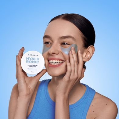 Зволожуючі гідрогелеві патчі під очі MERMADE 4D Hyaluronic Acid & Аnti-thirst technology 60 шт