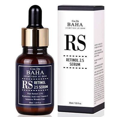 Сироватка омолоджувальна з для обличчя Cos De BAHA RS Retinol 2,5 Serum 30ml