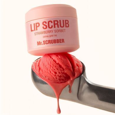 Cкраб для губ Mr.Scrubber Lip Scrub Strawberry Sorbet с ароматом клубничного сорбета 35 г