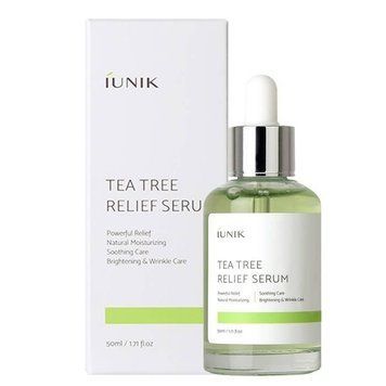 Сироватка лікувальна протизапальна з екстрактом чайного дерева IUNIK Tea Tree Relief Serum (50 ml)
