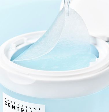 Тонизирующие педы с ампулой SKIN1004 Madagascar Centella Hyalu-Cica Jelly-Fit Ampoule Pad