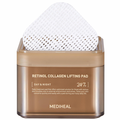 Лифтинг-педи с ретинолом Mediheal Retinol Collagen Lifting Pad, 100 шт.