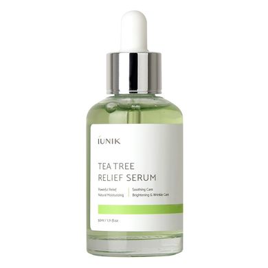 Сироватка лікувальна протизапальна з екстрактом чайного дерева IUNIK Tea Tree Relief Serum 50 ml