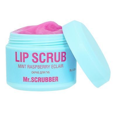 Cкраб для губ Mr.Scrubber Lip Scrub Mint Raspberry eclair с ароматом мятно-малинового эклера 35 г