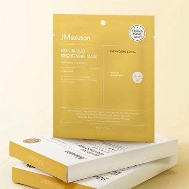 Маска для лица JM Solution Bio-Vita Duo Brightening Mask 1шт