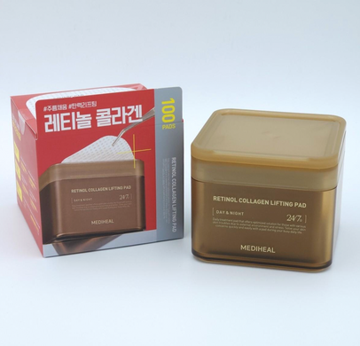 Лифтинг-педи с ретинолом Mediheal Retinol Collagen Lifting Pad, 100 шт.
