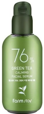 Сироватка із екстрактом зеленого чаю для обличчя FarmStay 76 Green Tea Calming Facial Serum 100ml
