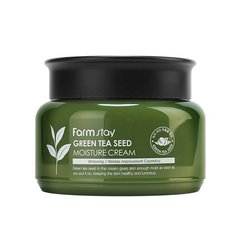 Крем оздоровлюючий для глибокого зволоження шкіри з екстрактом зеленого чаю FarmStay Green Tea Seed Moisture Cream 100ml