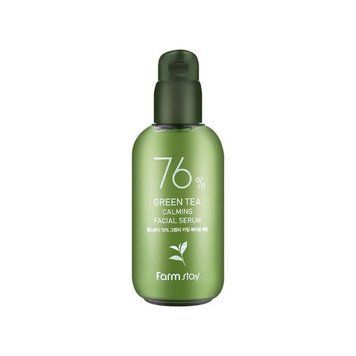Сироватка із екстрактом зеленого чаю для обличчя FarmStay 76% Green Tea Calming Facial Serum 100ml