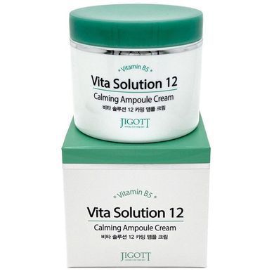 Успокаивающий крем JIGOTT Vita Solution 12 Calming Ampoule Cream 100ml