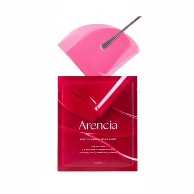 Гідрогелева маска з колагеном і пептидами Arencia Red Collagen Jello Mask 25g