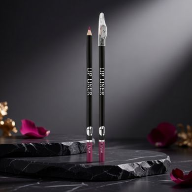 Карандаш для губ деревянный с точилкой Lip Liner Jovial Luxe (111 Матовый Plum Сливовый)