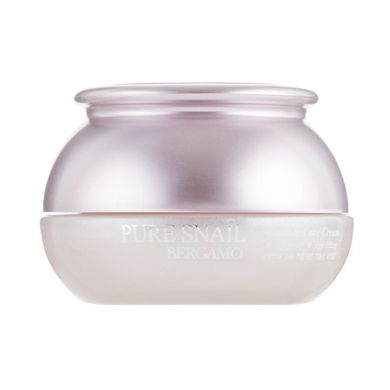 Крем для лица с муцином улитки BERGAMO Pure Snail Cream 50g