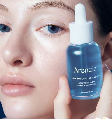 Зволожувальна сироватка з гіалуроновою кислотою PDRN, церамідами Arencia Deep Water Surge Serum 30ml