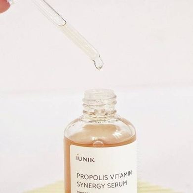 Сироватка вітамінізована для оздоровлення дерми із прополісом IUNIK Propolis Vitamin Synergy Serum 50ml