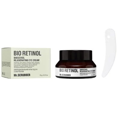 Омолоджувальний крем під очі Mr.Scrubber Bio Retinol з бакучіолом 15ml