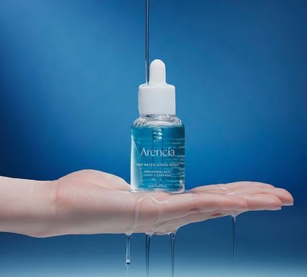 Зволожувальна сироватка з гіалуроновою кислотою PDRN, церамідами Arencia Deep Water Surge Serum 30ml