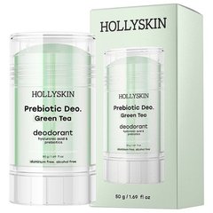 Парфюмированный дезодорант с и пребиотиками Hollyskin Prebiotic Deo. Green Tea 50g
