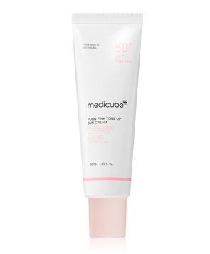 Крем солнцезащитный тонирующий с SPF Medicube Pdrn Pink Tone Up Sun Cream 50мл