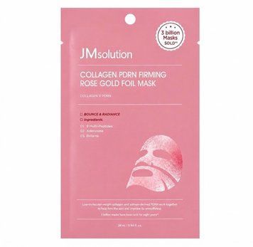 Маска JM Solution Collagen PDRN Firming Rose Gold Foil Mask 28 мл