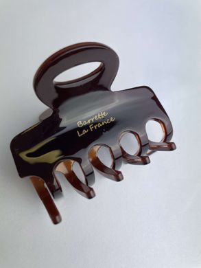 Заколка для волос CHACOTT France hair clip Retro Brown 5,5x4см
