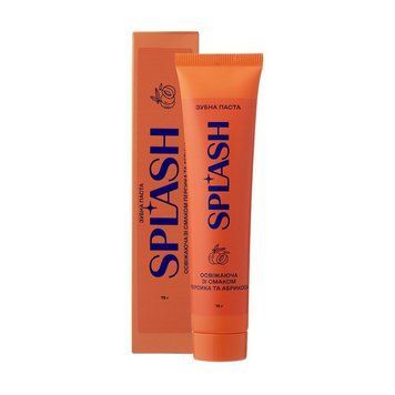 Зубная паста освежающая со вкусом персика и абрикоса Splash 75 ml