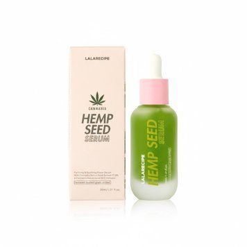 Заспокійлива сироватка для обличчя з екстрактом насіння коноплі Lalarecipe Hempseed Serum 30 ml