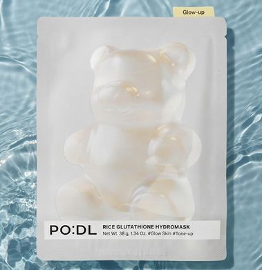 Маска гідрогелева з глутатіоном і екстрактом рису Podl Rice Glutathione HydroMask 38г