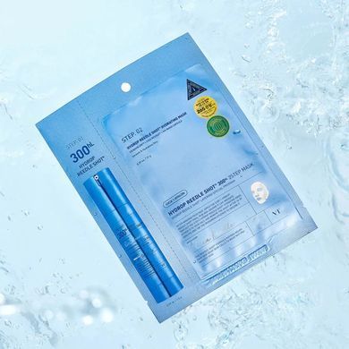 Двухэтапная гидрогелевая маска для лица VT COSMETICS (1EA) HYDROP REEDLE SHOT 300hL 2-STEP MASK