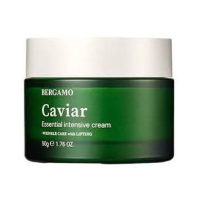 Крем для обличчя з екстрактом ікри та бета-глюканом Bergamo Caviar Essential Intensive Cream 50g