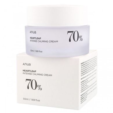 Успокаивающий крем для лица Anua Heartleaf 70 Intense Calming Cream 50ml