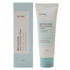 Крем для інтенсивного зволоження та оздоровлення шкіри IUNIK Beta-Glucan Daily Moisture Cream 60ml