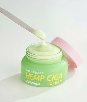 Зволожувальний заспокійливий крем для обличчя Lalarecipe Hemp Cica Cream 50ml