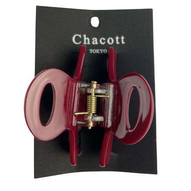 Заколка для волос CHACOTT France hair clip Retro Marsala 5,5x4см