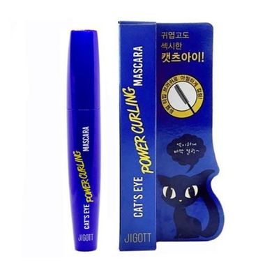 Подкручивающая тушь для ресниц JIGOTT CATS EYE POWER CURLING MASCARA