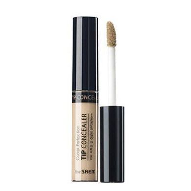 Консилер Для Маскування Недоліків The Saem Cover Perfection Tip Concealer 01 Clear Beige 6,5g