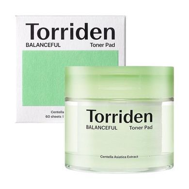 Тонер-пады для лица Torriden Balanceful Cica Toner Pad 60шт