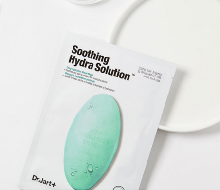 Успокаивающая тканевая маска Dr. Jart Dermask Water Jet Soothing Hydra Solution 25g