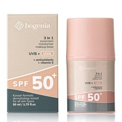 Сонцезахисний крем для обличчя Bogenia Sunscreen Face Cream SPF 50 50ml