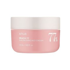 Зволожуючий крем для обличчя із екстрактом персика Anua Peach 77 Niacin Enriched Cream 50ml