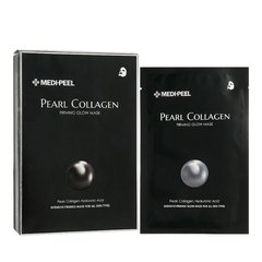 Маска тканинна омолоджуюча з колагеном і перлами Medi-peel Pearl Collagen Firming Glow Mask 25ml