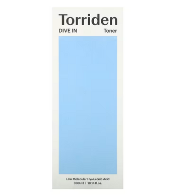 Тонер с гиалуроновой кислотой TORRIDEN DIVE-IN Low Molecular Hyaluronic Acid Toner 300ml