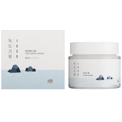 Зволожуючий крем із морською водою ROUND LAB 1025 Dokdo Cream 80ml